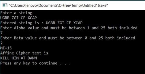 Image result for Affine Cipher Decrypt