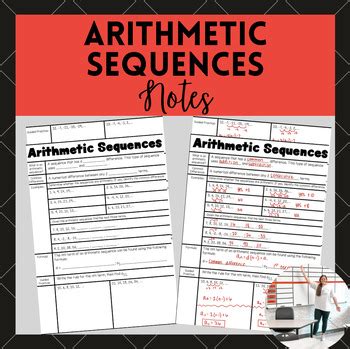 Image result for Arithmetic Sequence Notes