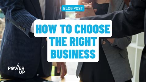 How to Choose a Business に対する画像結果
