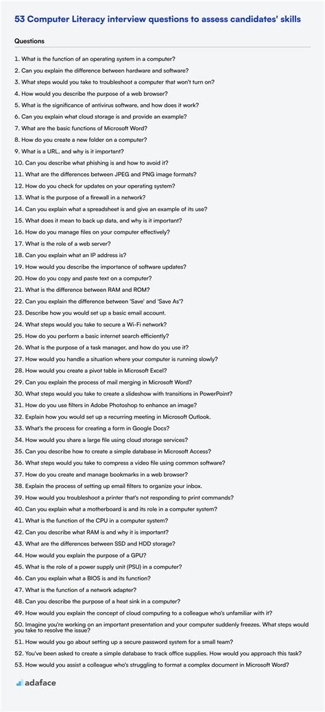 Image result for Computer Related Interview Questions