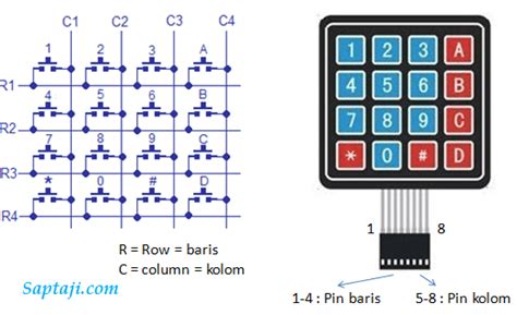Skema Keypad Arduino に対する画像結果