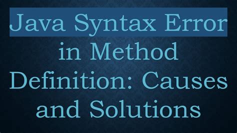 Image result for Syntax Error Meaning