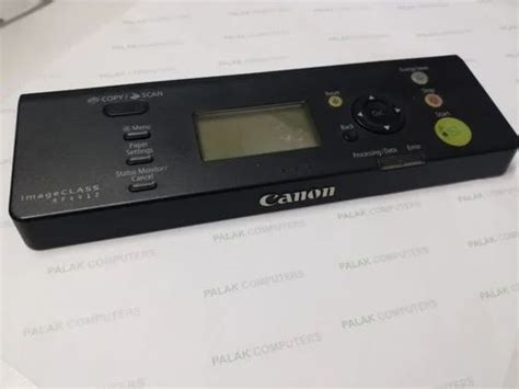 Image result for Canon MP401 Control Panel Screen