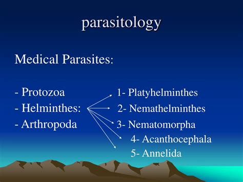 Image result for Parasitology Examples
