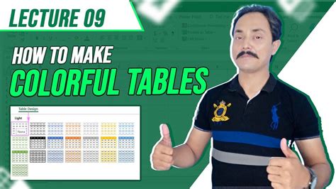 Image result for Pretty Tabels Excel Color Chart