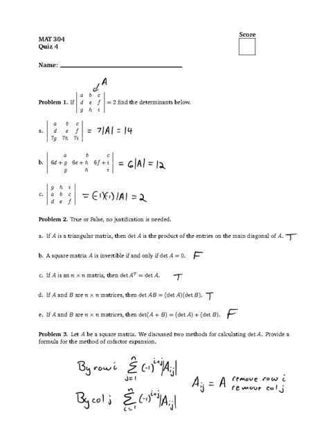 Image result for Lecture 18 Linear Algebra Math 304