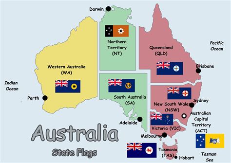 Image result for Australia State Map Printable