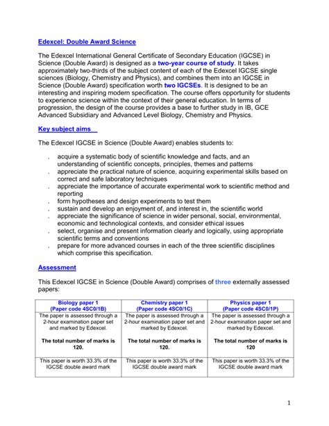 Image result for Edexcel Science