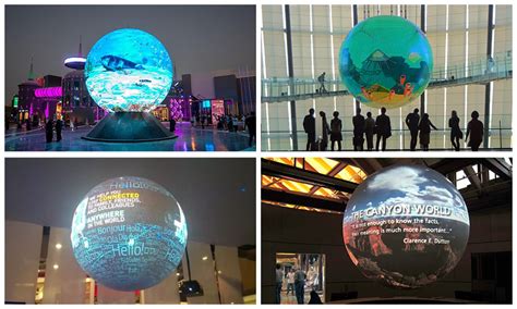 Toradh íomhá ar LED Screen Sphere Ball Technology