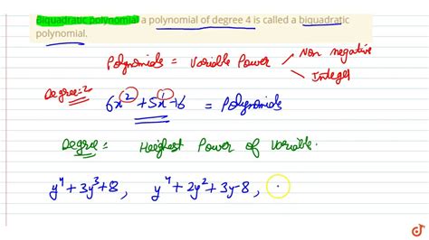 Image result for Biquadratic