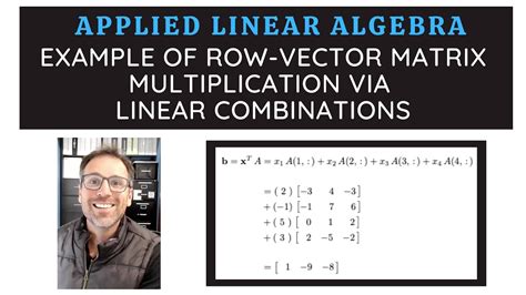 Image result for Linear Algebra Vector Matrix Multiplication