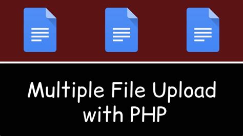 Image result for PHP Multiple File Upload