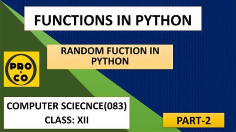 Image result for Random Define Function Python