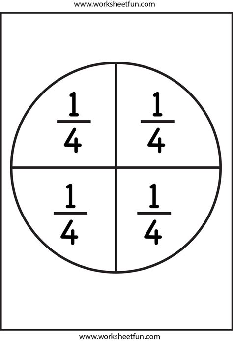 Image result for Fraction Circles Printable