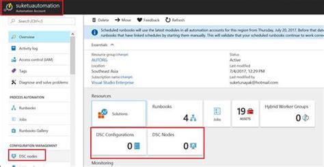 Afbeeldingsresultaten voor Create an Automation Account Using the Azure Portal
