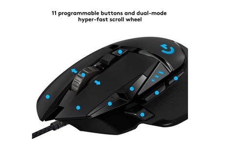 Logitech G502 Mouse Buttons Numbers に対する画像結果
