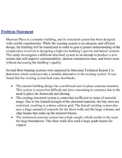 Software Engineering Problem Statement Example માટે ઇમેજ પરિણામ