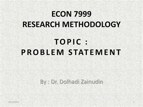 Toradh íomhá ar Research Methodology Problem Statement