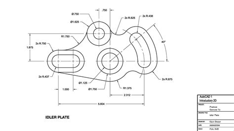 Autocad Mechanical Drawings Samples at PaintingValley.com | Explore ...