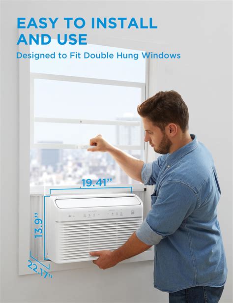Image result for Midea Window AC Unit Install
