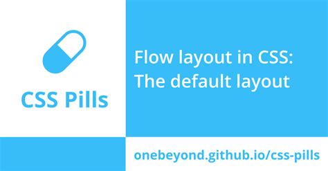 Image result for Flow Layout in CSS