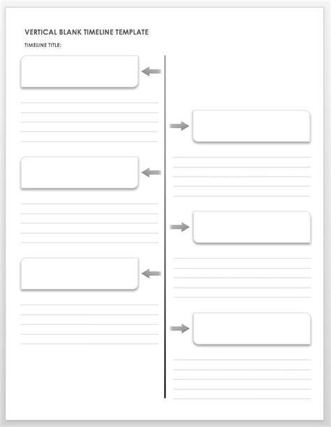 Free Blank Timeline Templates | Smartsheet