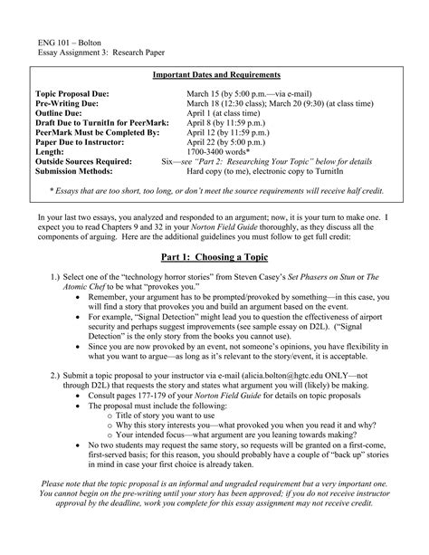 Research Paper Assignment Instructions に対する画像結果