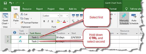 Afbeeldingsresultaten voor How To Link Tasks In Microsoft Project