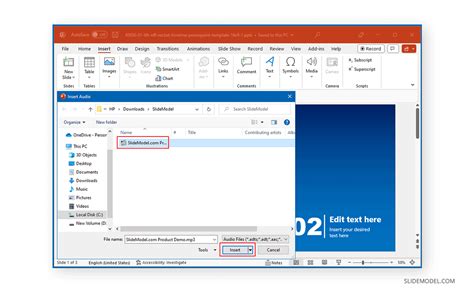 How to Insert Audio in PowerPoint に対する画像結果