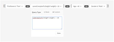 Image result for Angular Query Builder