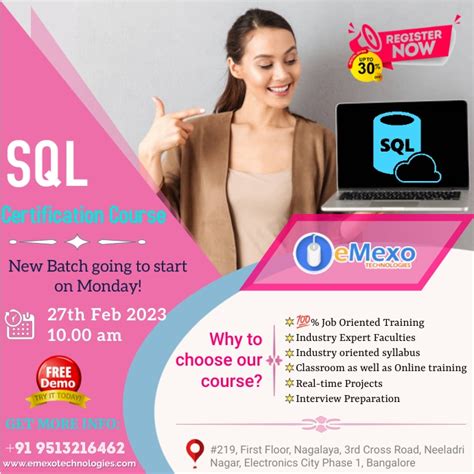 Image result for Online Course Poster for Python and SQL