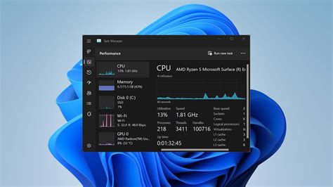 Toradh íomhá ar Windows New Task Manager Public Build