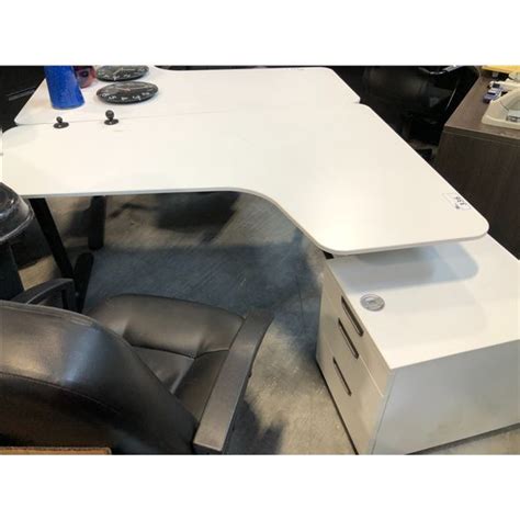 Image result for Corner Computer Table White