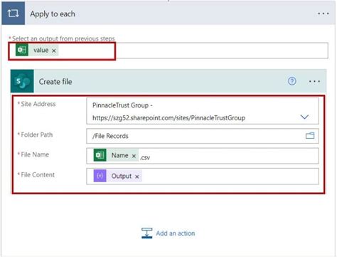 Image result for Power Automate Excel to CSV