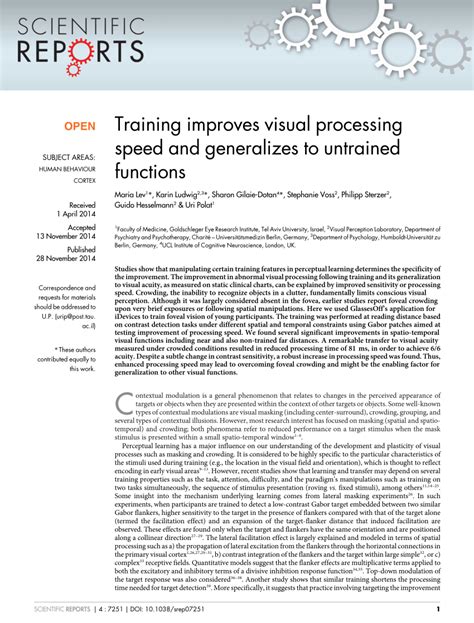 Image result for Visual Processing Speed Training