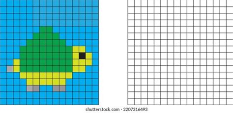 Toradh íomhá ar Python Turtle Pixel Art