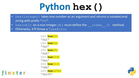 Python Hex Notation に対する画像結果