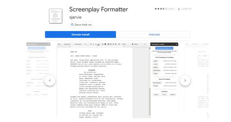 Image result for Script Format Google Docs