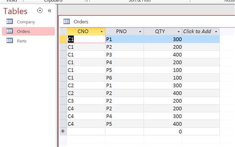 Image result for Sales Query Access Database