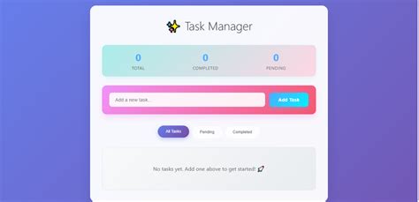 Toradh íomhá ar Task Counter JavaScript/CSS