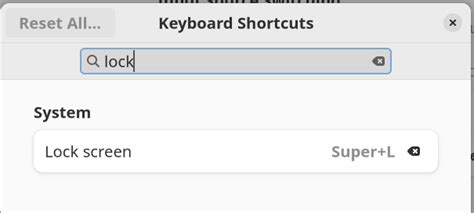 Image result for Lock in Linux Computer Shoctkey