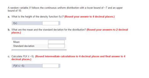Continuous Uniform Distribution Random Variable X に対する画像結果