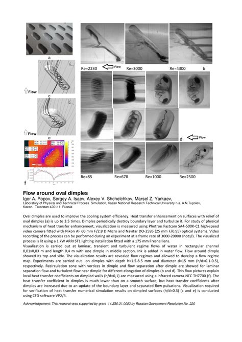 Image result for Oval Dimple Flow Simulation