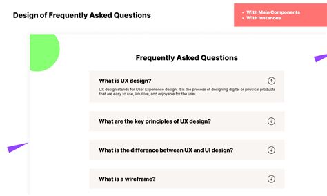 Image result for FAQ Design Components