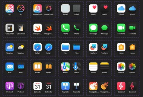 Toradh íomhá ar iOS App Icons Vector