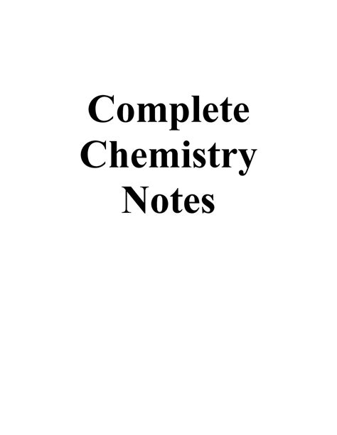 Easy Chemistry Notes に対する画像結果