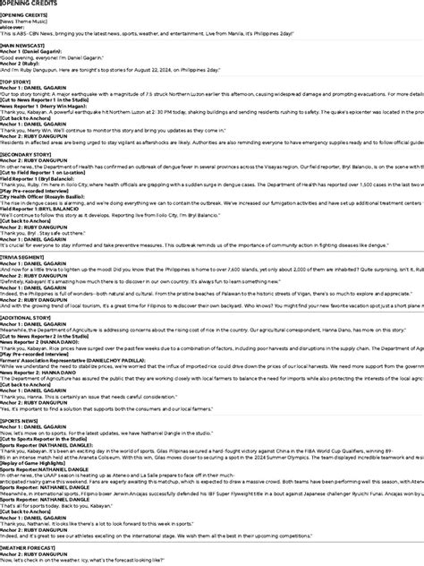 Toradh íomhá ar Tabloid News Report Script