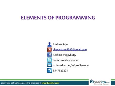 Image result for 5 Basic Elements of Programming