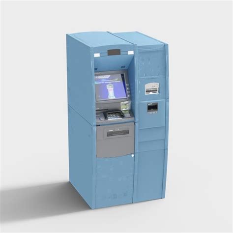 Toradh íomhá ar Low Poly ATM Machine
