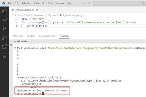 Image result for String Index Out of Range Python